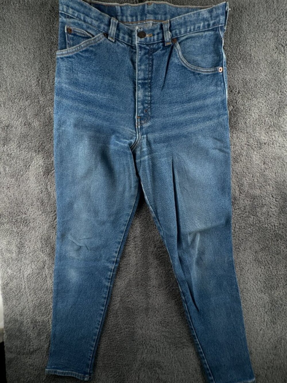 VTG Levi's Orange Tab ACTL 28x29.5 Blue Jean Men Belgium Medium Fact. 103 STRTCH